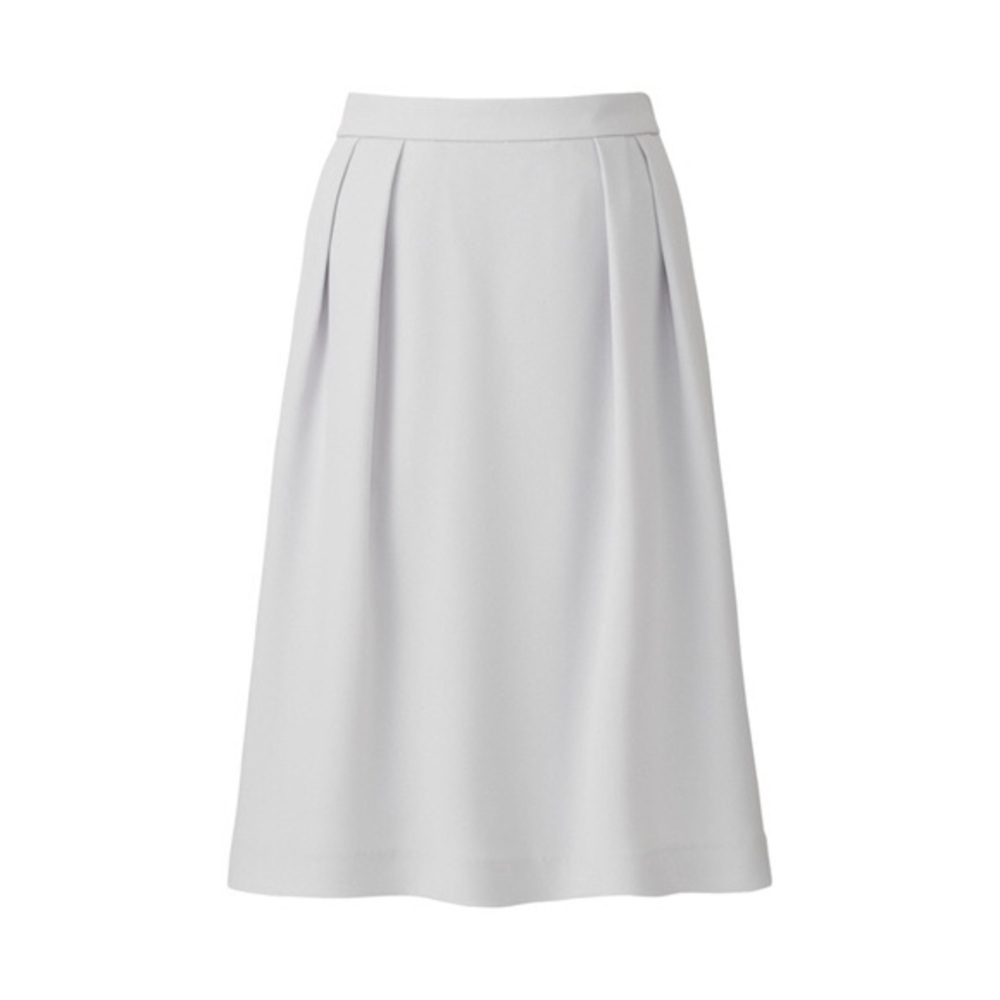 Uniqlo mid-length grey/silver skirt